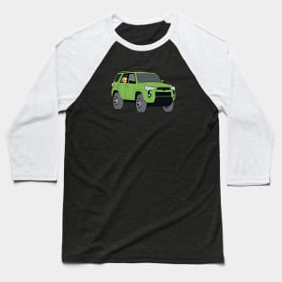 GREEN 4RUNNER WITH DOG Baseball T-Shirt